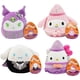 thumbnail image 1 of Peluche Squishmallows Hello Kitty & Friends, 5 cm, paquete de 4, 1 of 6