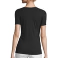 thumbnail image 4 of Hanes Women's FreshIQ X-Temp Tri-Blend Performance V-Neck Tee, 4 of 5