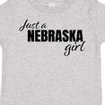 thumbnail image 4 of Inktastic Just a Nebraska Girl Born and Raised Girls Toddler T-Shirt, 4 of 5