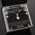thumbnail image 3 of No Matter How Old You May Be Alluring Ribbon Necklace Message Card, 3 of 20