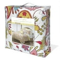 thumbnail image 3 of Safdie & Co. 3-piece Bliss Microfiber Double Queen Quilt Set in Multi-Color, 3 of 3