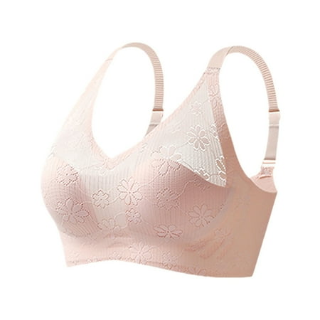 Zshosam Women s Beauty Back Smoothing Strapless Bra(Pink XXXXXL)