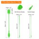 thumbnail image 2 of Cepillo de botella de silicona de 12.5" Uxcell con 2 cepillos para pajitas, cepillos limpiadores para limpiar recipientes de cuello estrecho, botellas deportivas, tazas, frascos, vasos, verde, 2 of 7