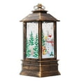 thumbnail image 1 of CNKOO Christmas Lantern Vintage Outdoor Candle Light Tabletop Hanging LED Lamp Decoration, 1 of 10