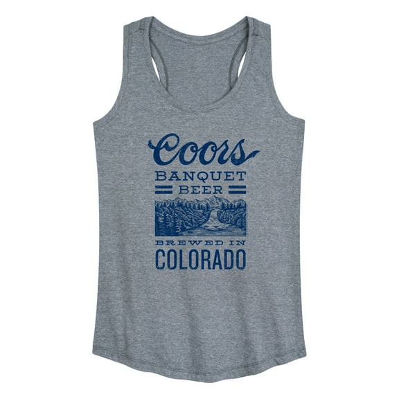 Coors Banquet - Coors Banquet Beer Colorado - Women's Racerback Tank