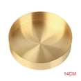 thumbnail image 1 of Bandeja de metal redonda vintage, caja de almacenamiento de cobre, contenedor, plato, disco, decoración del hogar, decoración Eigraketly JJ20277-05, 1 of 4