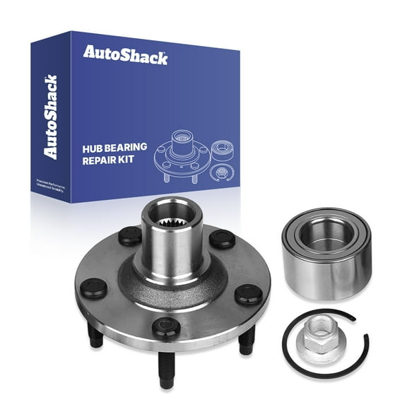 AutoShack Front Wheel Bearing Hub Repair Kit Replacement for 2001-2011 2012 Ford Escape 2005-2011 Mercury Mariner 2001-2006 2008-2011 Mazda Tribute 2.0L 2.3L 2.5L 3.0L V6 4WD AWD FWD 5-Lug HB618517