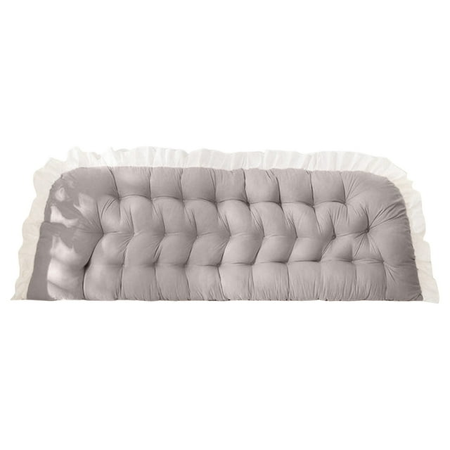 BKER Soft Comfortable Reading Pillow For Bed And Couch Support Backrest Cushion With Rectangular Shape Ideal For Dorm Room And Living Room 90x50cm