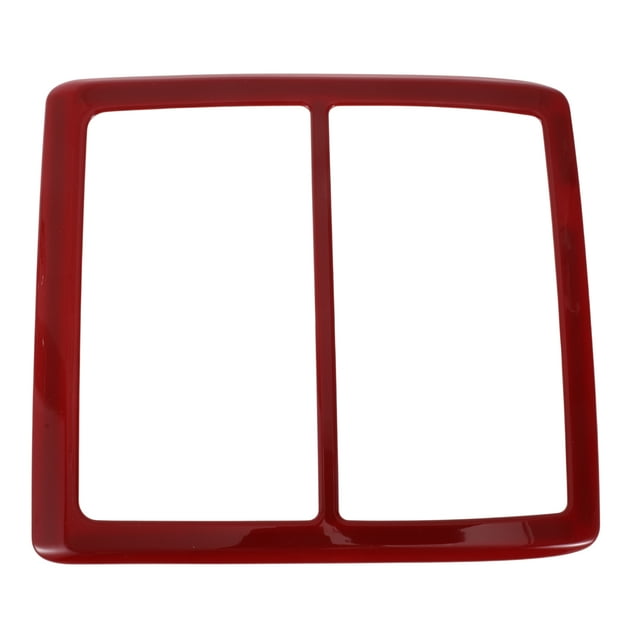 Anillo de recorte del faro para Toyota Tacoma 2016-2023, anillo de faro delantero, cubierta decorativa roja, 1 Pc