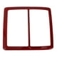thumbnail image 1 of Anillo de recorte del faro para Toyota Tacoma 2016-2023, anillo de faro delantero, cubierta decorativa roja, 1 Pc, 1 of 6