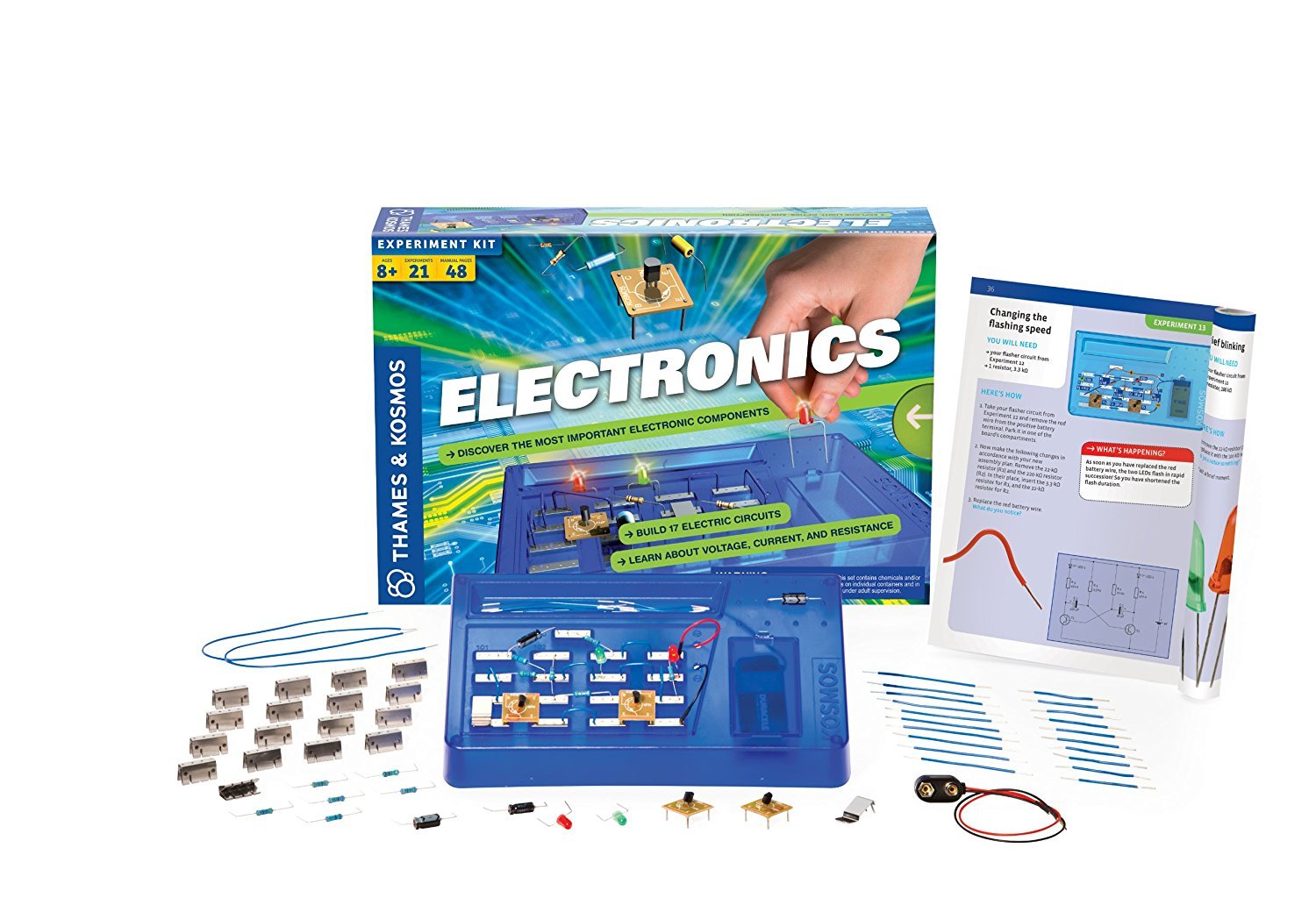 Science Kit, Thames And Kosmos Electronics Experiment Science Kits