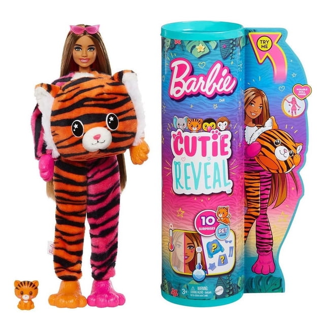 Muñeca Barbie Cutie Reveal Tigre