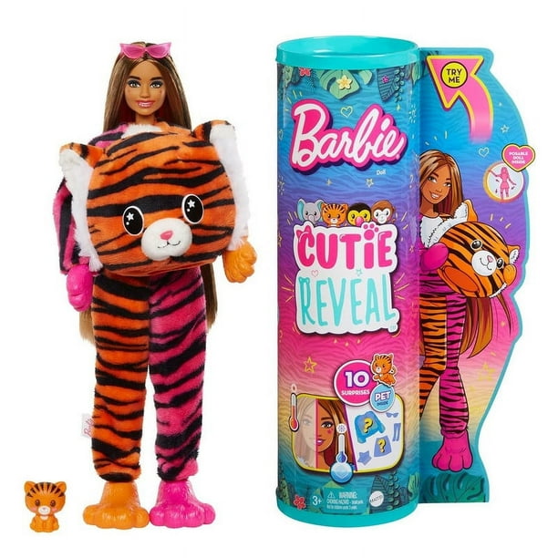 Muñeca Barbie Cutie Reveal Tigre