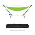 thumbnail image 2 of Greemotion Haley Outdoor Heavy Duty Metal Hammock Stand in Black, 2 of 5