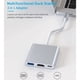 thumbnail image 3 of Eje Del USB C, Mini Estación De Acoplamiento Portátil 3 Del USB C En 1 Poder Del Paladio 60W Para El Proyector, 3 of 7