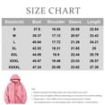 thumbnail image 3 of LTTVQM Womens Warm Sherpa‑Lined Fleece Hoodie Jacket Zip Drawstring Hood Soft Cozy Daily Outdoor Outerwear Tops, 3 of 8
