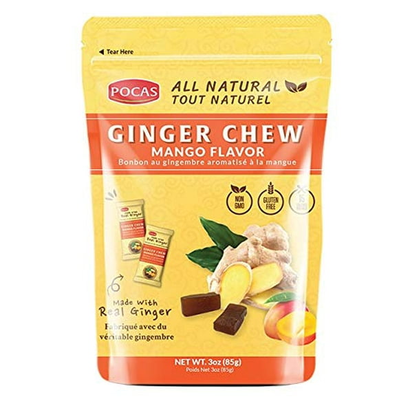 Ginger Chews For Nausea