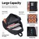 thumbnail image 4 of Balery 70s Retro Style Mochila Escolar 3 en 1 para Niños - Mochila Resistente con Lonchera Térmica y Estuche - Mochila Escolar para Niños y Niñas, 4 of 7