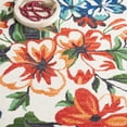 thumbnail image 4 of SAFAVIEH Jardin Dorian Floral Runner Rug, Ivory/Orange, 2'3" x 8', 4 of 6
