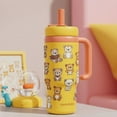 thumbnail image 6 of 24oz Stainless Steel Whale Fountain Tumbler with Handle – Two Lids, Spill-Proof, Dishwasher Safe, Cute & Perfect for Kids, Teens, and Adults, 6 of 10