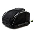 thumbnail image 3 of Classic Black Bicycle Front Handlebar Storage Bag - 12 Inch Multilayer Bike Accessory with Double-Headed Zippers for Keys, Mobile Phone & Small Items - Durable High-Quality Cycling Gear, 80g, 3 of 6