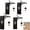 Black-4PCS, variant on 2026 New Library Lantern-Decorative Bookshelf Lighting, Vintage Reading Nook Lamp, Shelf Decor for Book Lovers, Literary Accent Light for Home or Study