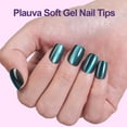 thumbnail image 2 of Press on Nails Plauva Cat Eye 300 piezas cortas cuadradas para mujer, 2 of 7