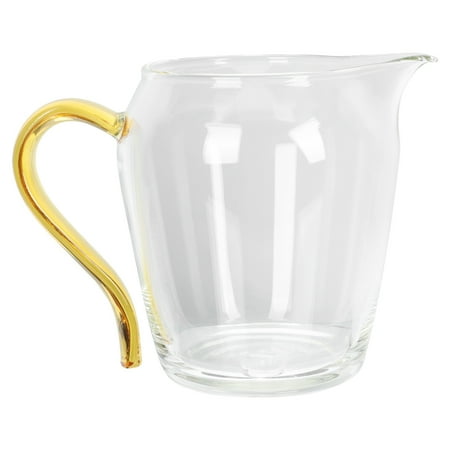 

Simple Style Tea Dispenser Side Handle Milk Holder Household Tea Ware with Lid