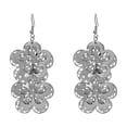 thumbnail image 1 of Creative Personalized Flower Earrings Fashionable Personalized Multi Layer Metal Wind Simple Hollow Tassel Earrings, 1 of 3