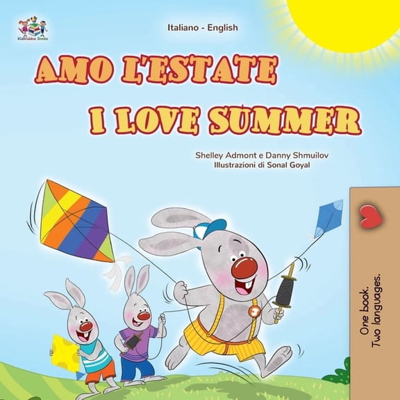 Italian English Bilingual Collection I Love Summer (Italian English Bilingual Children's Book), (Paperback)