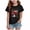 c58-Black, variant on KPOPLK Merry Christmas Shirts for Girls Xmas Tree Graphic Tshirts Cotton Short Sleeve Tee 1-13 Years(White,13-14 Years)