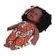 thumbnail image 5 of Reborn Baby Doll, Simulación Baby Doll Vivid Expressions African Baby Doll Producción Exquisita para Niños Pequeños para el Cumpeados, 5 of 7