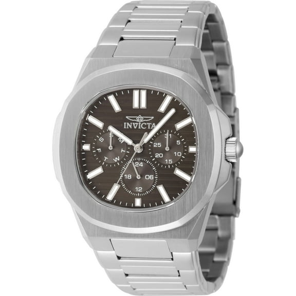 Invicta 48327 Men's Speedway Brown Dial Silver Bracelet Watch