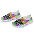 thumbnail image 5 of Autism Awareness Shoes Be Kind Printed Soft Women's Shoes Puzzle Design Summer Loafers Slip On Shoes Zapatos, 5 of 8