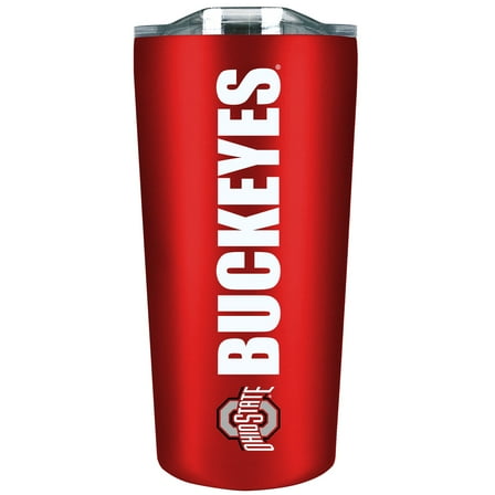 Ohio State Buckeyes 18oz. Stainless Soft Touch Tumbler