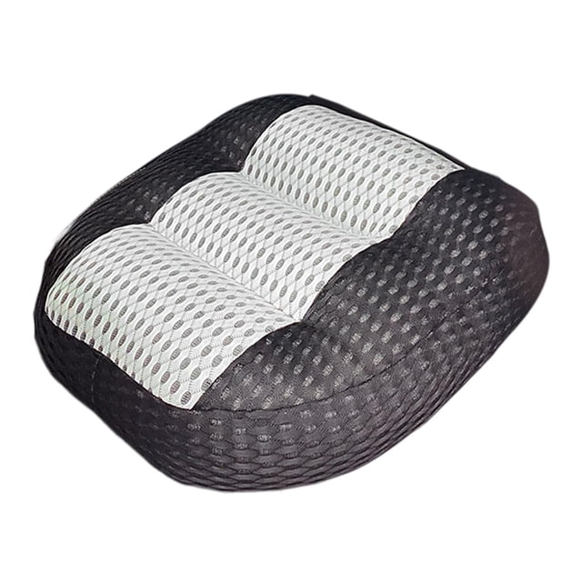 Cojín de asiento para automóvil perfecl Almohadilla de asiento de automóvil engrosada antideslizante Portátil Negro
