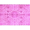 thumbnail image 1 of Ahgly Company Indoor Rectangle Oriental Purple Traditional Area Rugs, 6' x 9', 1 of 4