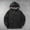 Black, variant on Zylanna Men's Hooded Sweatshirts with Pockets, Fleece Lined Casual Solid Color Half-Zip Sport Hoodies Pullover for Men Black
