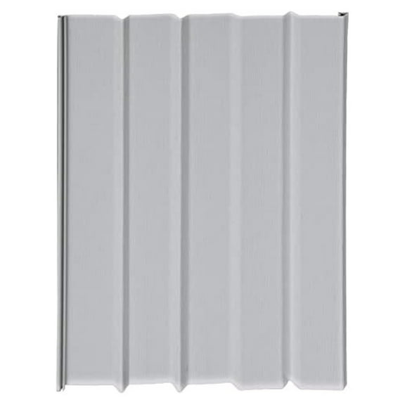 Mobile Home Skirting Vinyl Underpinning Panel - 16" x 35" Grey (10-Pack) - Solid Vinyl Underpinning for Manufactured Homes - Durable & Trimmable