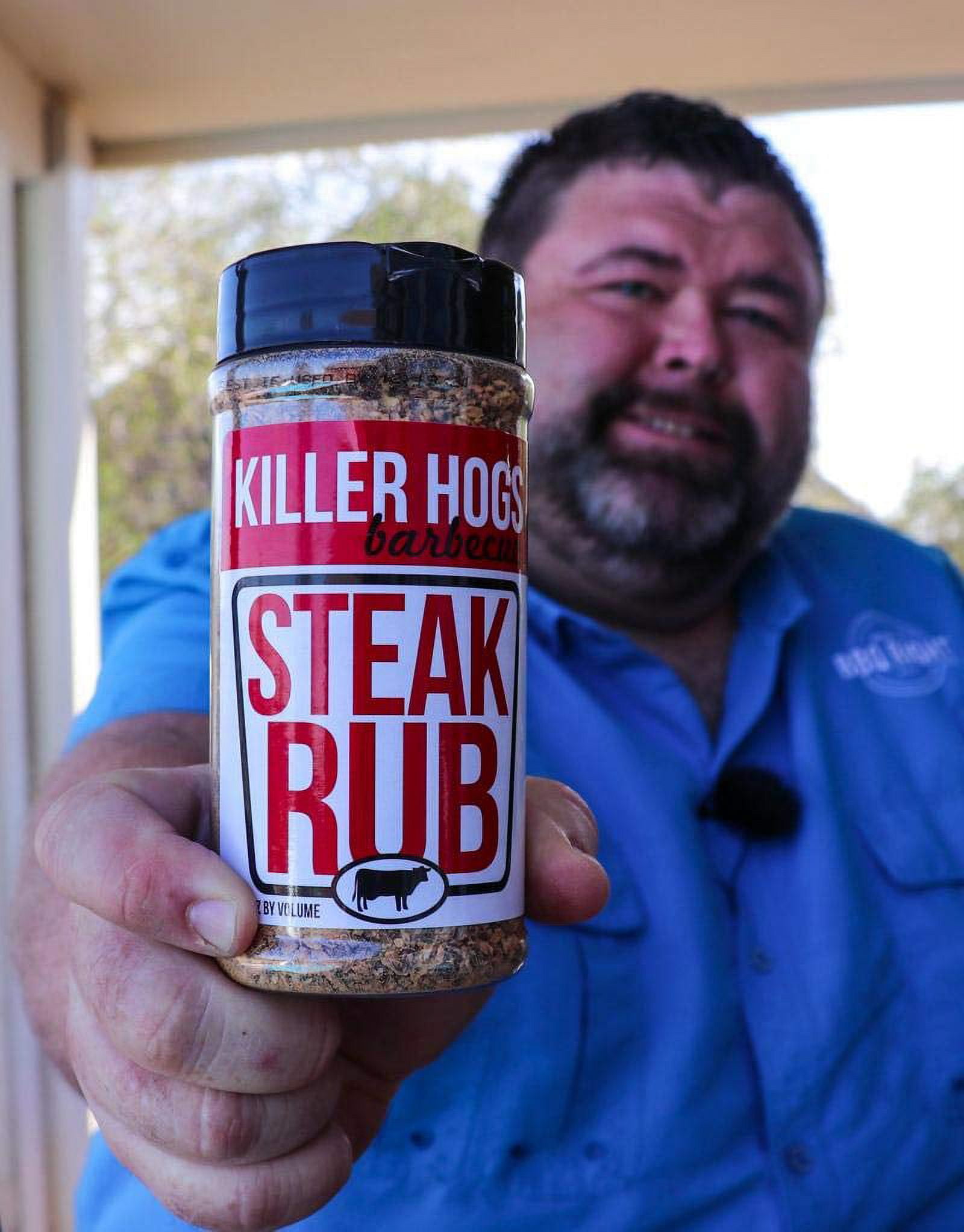 (2 pack) Killer Hogs Steak Rub, 11 oz