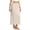 01_Beige, variant on Women's Seamless Hem Slip Skirt Basic Modest Below the Knee Length Stretch Knit Straight Skirt for summer and office dresses(01_Beige,75)