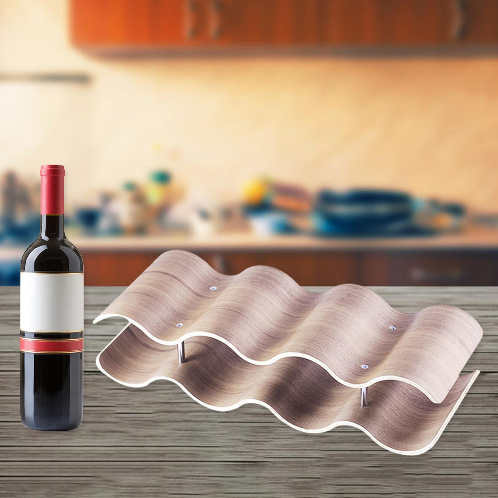 Tabletop Rack Holder, Holder Storage Cafe Bar Cellar Home Pantry 2