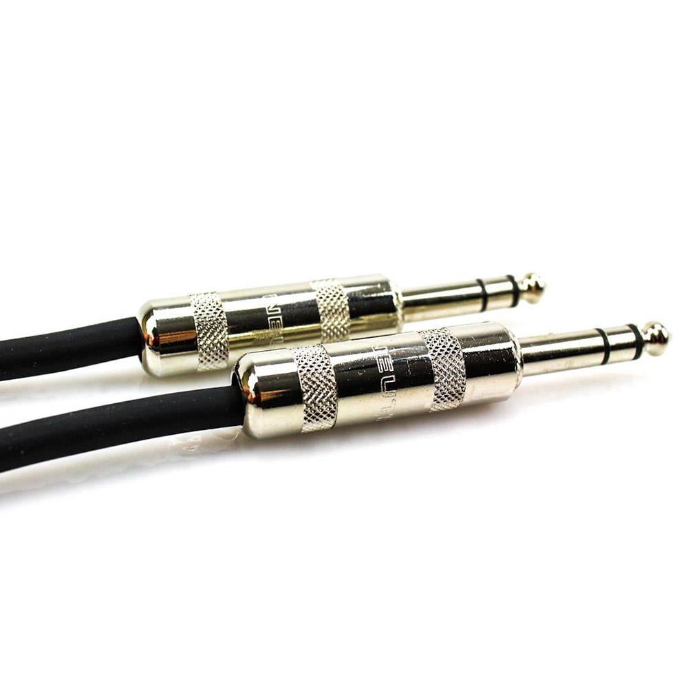Pro Co Excellines BP-5 1/4" TRS to 1/4" TRS Balanced Patch Cable, 5-Foot