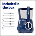thumbnail image 3 of Waterpik Aquarius Professional Water Flosser Designer Series, Blue, WP-673, 3 of 9