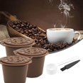 thumbnail image 4 of Recarga de cápsulas de café con cepillo, taza, accesorios para cafeterías y bares Estilo B Marrón, 4 of 9