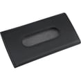 thumbnail image 1 of Paquete de 1 servilletero para visera de coche, de piel sintética, para visera y respaldo (negro), 1 of 5