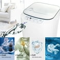 Compact Washing Machine, KAPAS Fully Automatic 2in1 Washer & Spin Dry Machine with 8 lbs