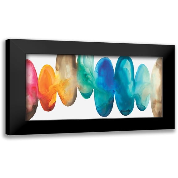 Watts, Eva 14x9 Black Modern Framed Museum Art Print Titled - Here We Go