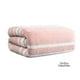thumbnail image 3 of Toalla de coral a rayas - Rosa, 3 of 7