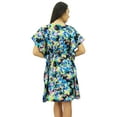thumbnail image 7 of Bimba Short Polyester Kaftan Asymmetrical Caftan Coverup Chic Beach Clothing, 7 of 7